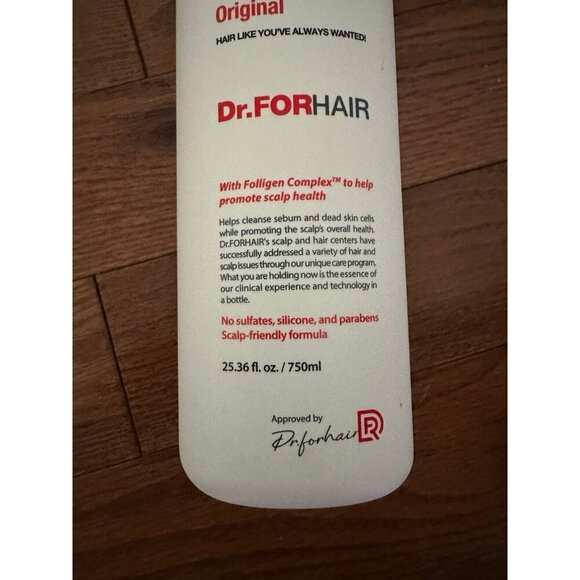 Dr. FORHAIR shampoo - folligen original - 25 fl ozs - Picture 2 of 3